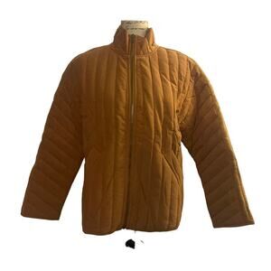 Disamer Tan Light Weight Quilted Jacket
